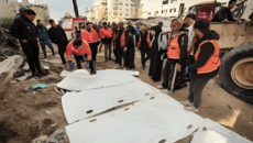 গাজায় ধ্বংসস্তূপ থেকে একই পরিবারের ৩০ মরদেহ উদ্ধার