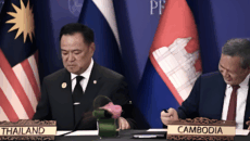 সীমান্ত উত্তেজনা কমাতে কূটনৈতিক পথে থাইল্যান্ড-কম্বোডিয়া