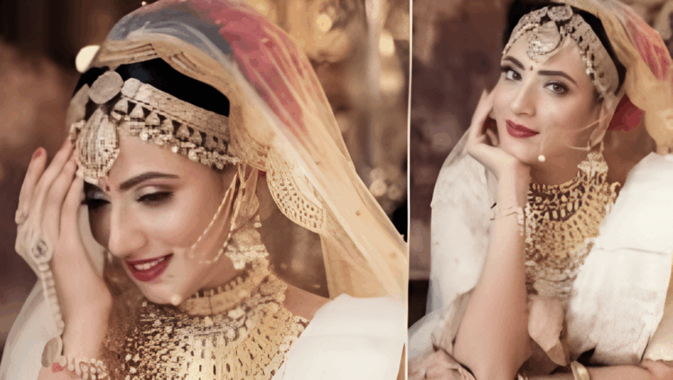 পাঁচ বছর পর আবারও বাগদানের পোশাকে বিদ্যা সিনহা মিম