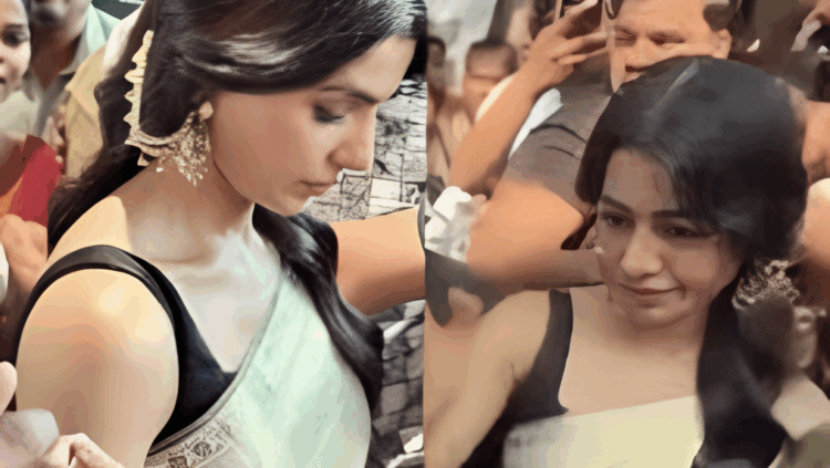 ভক্তদের ভিড়ে হেনস্তার শিকার সামান্থা