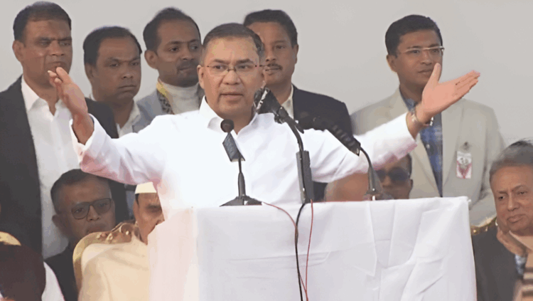 ‘আই হ্যাভ এ প্ল্যান’: নিরাপদ বাংলাদেশের প্রত্যয় তারেক রহমানের