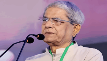 তারেক রহমানের নেতৃত্বে গণতন্ত্র ফিরে আসবে: মির্জা ফখরুল
