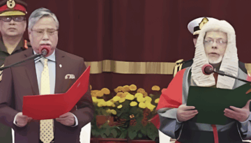 প্রধান বিচারপতির দায়িত্ব গ্রহণ করলেন বিচারপতি জুবায়ের রহমান চৌধুরী