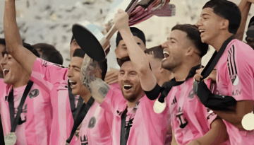 মেসির নৈপুণ্যে প্রথমবার এমএলএস কাপ জিতল ইন্টার মায়ামি