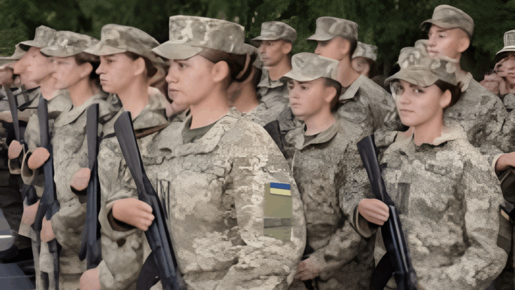 ইউক্রেনের সেনাবাহিনীতে এখন ৭০ হাজারের বেশি নারী যোদ্ধা