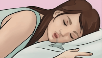 ঘুমের মধ্যে লালা পড়া বন্ধ করার কিছু সহজ ও কার্যকর উপায়