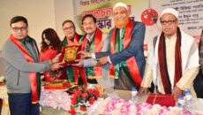 চিকিৎসা সেবা ও মানবাধিকার খাতে অবদানে সম্মাননায় ভূষিত ইনডেক্স চেয়ারম্যান মিজানুর রহমান ফরাজি