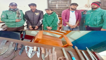 সেনাবাহিনীর অভিযানে অস্ত্রসহ রাজশাহীর চাঁন সওদাগর আটক