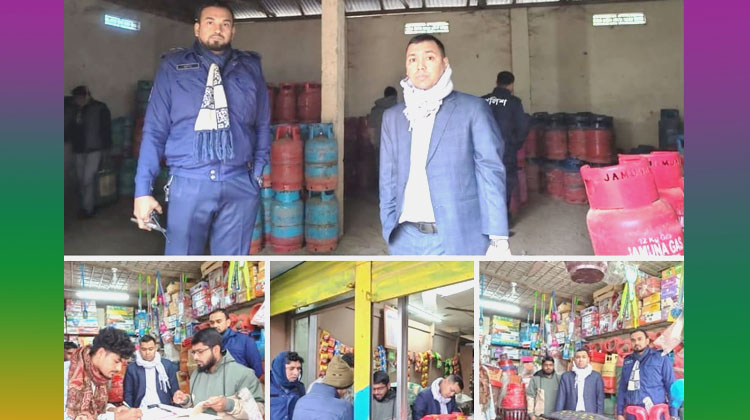 মধুপুরে অতিরিক্ত মূল্যে এলপি গ্যাস বিক্রি: ভ্রাম্যমাণ আদালতের জরিমানা