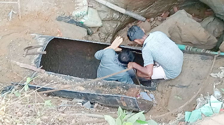 ৭০ বছরের পুরনো কেপিএম পানির লাইনে বিপর্যয়, এমডির উদ্যোগে শুরু মেরামত