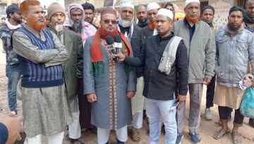 মালখানগর হাইস্কুল অ্যান্ড ডিগ্রি কলেজ রোড দ্রুত সংস্কারে দাবীতে : এ.কে.এম ফখরুদ্দীন রাজী