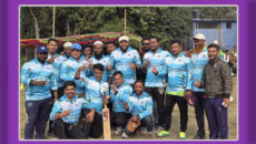 সোনারগাঁ লিজেন্ড কাপ ৩৫ উর্দ্ধ টুর্নামেন্টে সাংবাদিক একাদশের জয়