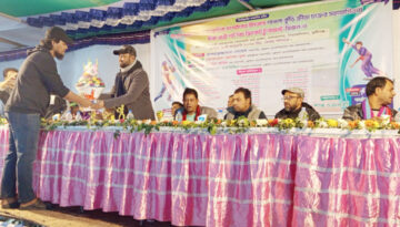 ঐতিহ্যবাহী মালখানগরের ষোলআনী মাঠে দিবা-রাত্রি শর্ট পিচ ক্রিকেট টুর্নামেন্ট সিজন–৩ এর ফাইনাল অনুষ্ঠিত