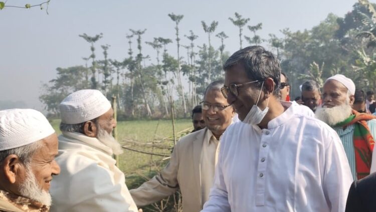 চাঁদপুর সদর বিষ্ণুপুর ও কল্যাণপুর ইউনিয়ন, শেখ ফরিদ আহমেদ মানিকের গণসংযোগ ও উঠান বৈঠক