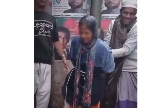 রাজধানীর গুলশানে ভবঘুরে নারীকে বৈদ্যুতিক খুঁটিতে বেঁধে নির্যাতন, আটক ৫