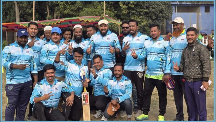 সোনারগাঁ লিজেন্ড কাপ ৩৫+ ক্রিকেট: নোয়াগাঁও একাদশকে হারিয়ে জয়ের সূচনা সাংবাদিক একাদশের