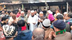 দাগনভূইয়ায় অগ্নিকাণ্ডে ক্ষতিগ্রস্ত দোকান পরিদর্শনে মুফতি আব্দুল হান্নান