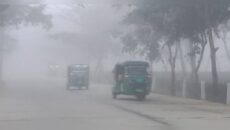 পাহাড়ে জেঁকে বসেছে শৈতপ্রবাহ, সূর্যহীন দিনে স্থবির রাঙামাটি