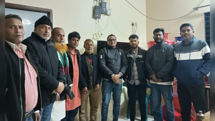 দাউদকান্দিতে সাংবাদিক ঐক্যের নীরব প্রতিবাদ