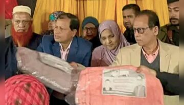 সমাজের অসহায় ও শীতার্ত মানুষের পাশে দাঁড়ানো আমাদের নৈতিক দায়িত্ব: এম এ বাশার