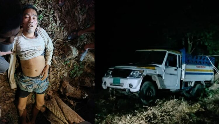 রাঙামাটিতে মিনি পিকআপ খাদে পড়ে দুই শ্রমিকের মৃত্যু, একজন গুরুতর আহত