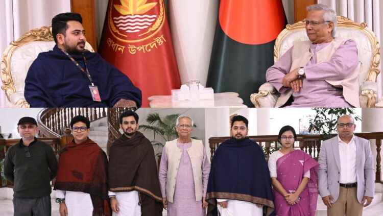 জাতীয় নাগরিক পার্টির প্রতিনিধি দলের সঙ্গে প্রধান উপদেষ্টার বৈঠক: সুষ্ঠু নির্বাচনের আশ্বাস