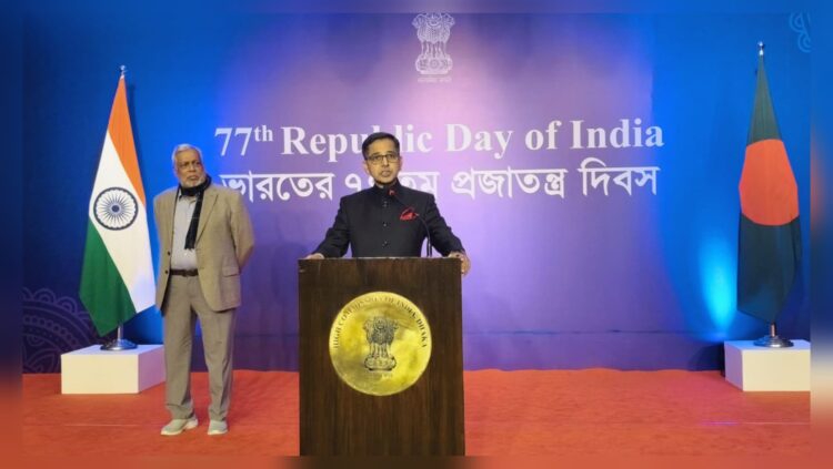 ভারতের প্রজাতন্ত্র দিবস উপলক্ষে হাই কমিশনার প্রণয় ভার্মার বক্তব্য -  বাংলাদেশের আলো