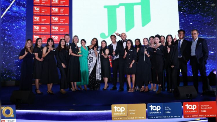 জেটিআই বাংলাদেশ দেশের নম্বর ওয়ান ‘টপ এমপ্লয়ার’ হিসেবে স্বীকৃত