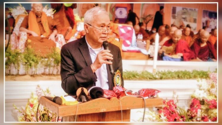 ডক্টর জ্ঞানশ্রী মহাস্থবিরের জাতীয় অন্ত্যেষ্টিক্রিয়া অনুষ্ঠিত রাউজানে