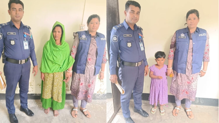 শ্রীপুরে শিশু অপহরণের পর উদ্ধার