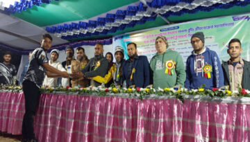 সিরাজদিখানে দিবা-রাত্রী শর্ট পিচ ক্রিকেট টুর্নামেন্ট সিজন-৩ উদ্বোধন