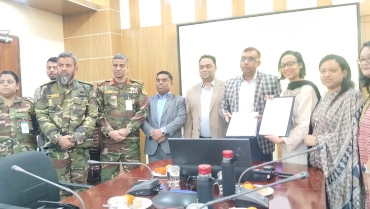 বিআরটিসি ও ভিশনস্প্রিং বাংলাদেশের মধ্যে সমঝোতা চুক্তি স্বাক্ষর