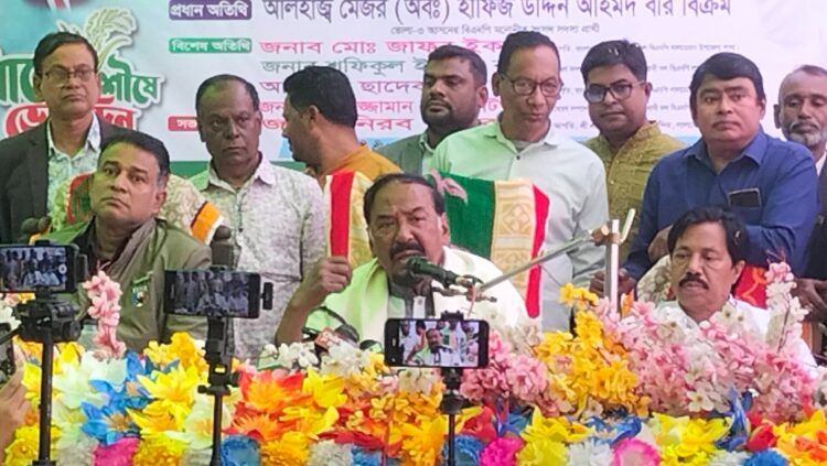 আগামীর বাংলাদেশে সাম্প্রদায়িক সম্প্রীতি চিরস্থায়ী থাকবে : মেজর হাফিজ