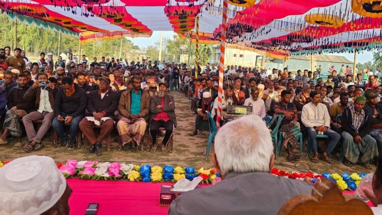 দিরাইয়ে দোয়া মাহফিল ও উঠান বৈঠক অনুষ্ঠিত