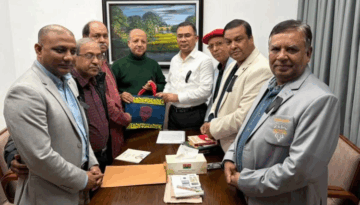 তারেক রহমানের সঙ্গে জাতীয় প্রেস ক্লাবের নবনির্বাচিত কমিটির সৌজন্য সাক্ষাৎ