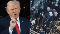 ইরানের বিক্ষোভে হস্তক্ষেপের হুঁশিয়ারি ট্রাম্পের