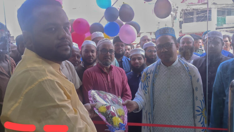 মধুপুরে ভাইবস মোবাইল শোরুম উদ্বোধন