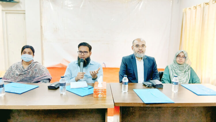 চাঁদপুরে জলবায়ু পরিবর্তনের প্রভাবে স্বাস্থ্যঝুঁকি মোকাবিলায় ও প্রতিরোধে অবহিতকরণ সভা