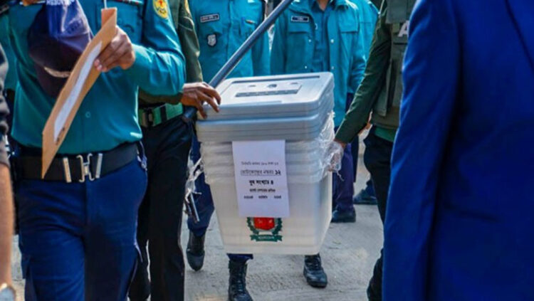 গাজীপুরে ব্যালট বিতরণ রবিবার