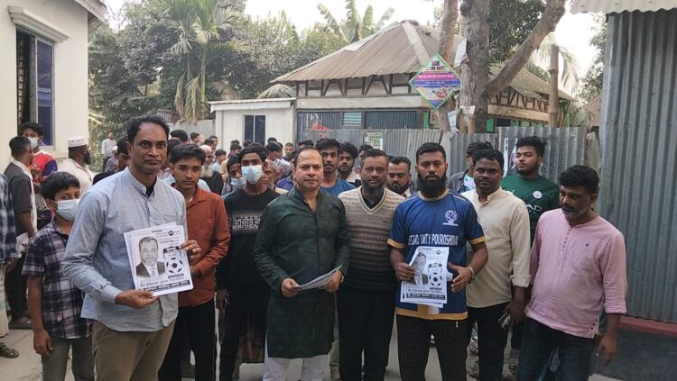 নারায়ণগঞ্জ-৩ আসনে গিয়াস উদ্দিনের পক্ষে জোরালো প্রচারণা, পৌরসভার বিভিন্ন ওয়ার্ডে লিফলেট বিতরণ