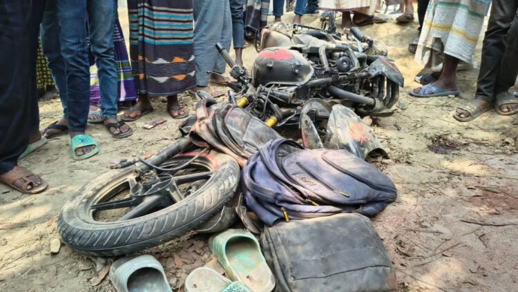 কুষ্টিয়ায় মোটরসাইকেল দুর্ঘটনায় দুই শিক্ষার্থী নিহত