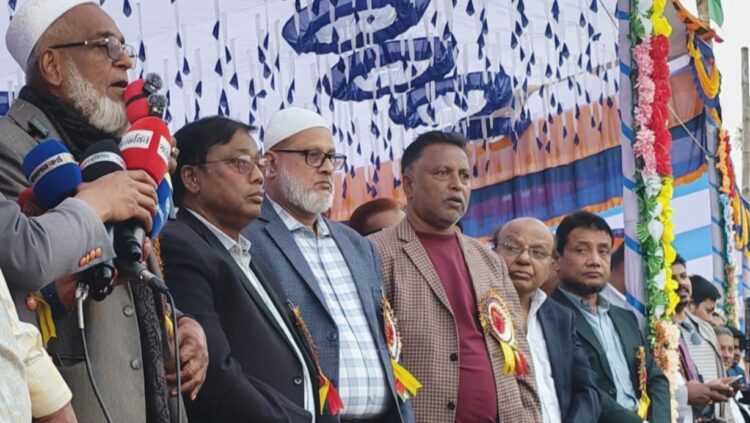 কালিশুরীতে বিএনপির নির্বাচনী জনসভা: জনসমুদ্রে রূপ নিলো মাঠ