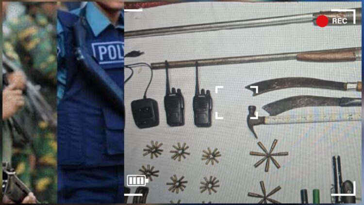 নির্বাচন ঘিরে কঠোর অভিযান: উখিয়ায় একে-২২ রাইফেলসহ অস্ত্রের ভাণ্ডার উদ্ধার, গ্রেপ্তার ৩