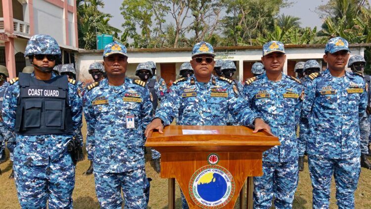 ত্রয়োদশ জাতীয় সংসদ নির্বাচন ও গণভোট-২৬ উপলক্ষ্যে উপকূলে কোস্ট গার্ড মোতায়েন
