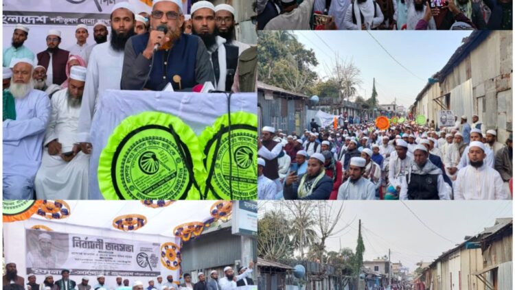 চরফ্যাশনে হাতপাখা প্রতীকের বিশাল নির্বাচনী জনসভা অনুষ্ঠিত