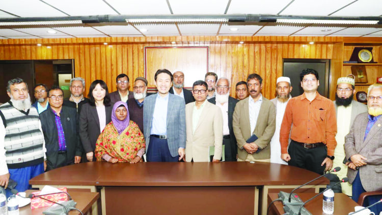 জাইকা প্রতিনিধির বারি পরির্দশন