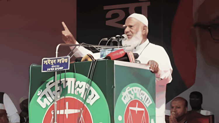 যে দল নিজেকে সামলাতে পারে, তারাই দেশ চালাতে পারে: জামায়াত আমির