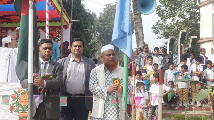 বাগানবাড়ী আইডিয়েল একাডেমির বার্ষিক ক্রীড়া ও সাংস্কৃতিক প্রতিযোগিতার উদ্বোধন