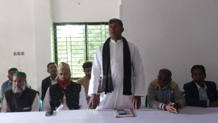 মাগুরা-২ আসন, জাতীয় পার্টির প্রার্থী মো. মশিউর রহমান মাল্টার নির্বাচনীয় সভা