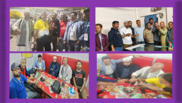 দ্বৈত আয়োজনে সাংবাদিক ও সংগঠক সুমন চৌধুরীর জন্মদিন উদযাপন